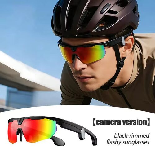 Sports Bluetooth Smart Glasses Camera 800W AI translator