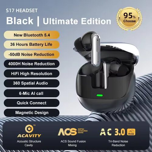 Wireless Earbuds In-ear Earphones Noise Reduction Bluetooth