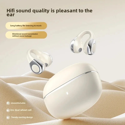 Bluetooth Earphones Clip-On Earbuds Sports headset headphone