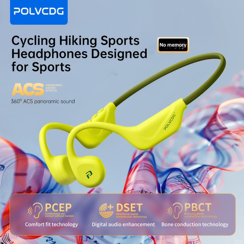 Bone Conduction Earphones Bluetooth Outdoor Sports Headset