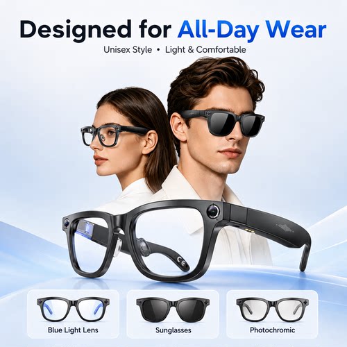 20MP camera AI Translation Smart Glasses video sunglasses