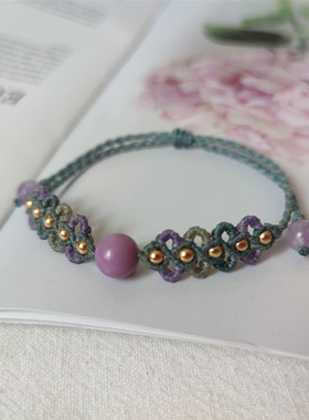 鱼小丸手作视频教程diy珠珠手绳