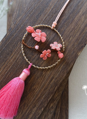 鱼小丸手作南美蜡线编绳喜上梅梢