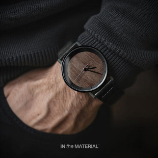 质在天然木质小众手表简约复古男款 石英表高级感学生木制情侣 女式