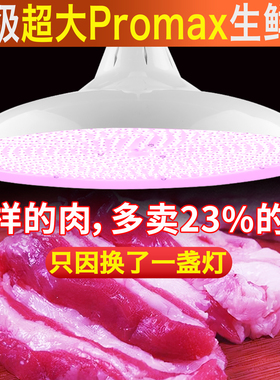新国标特大板LED 生鲜灯猪肉超亮冷鲜肉海鲜超市水果熟食市场吊灯