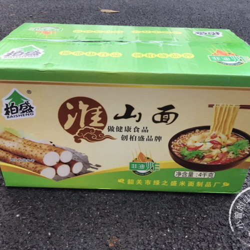 韶关柏盛淮山面营养面饼油炸家庭