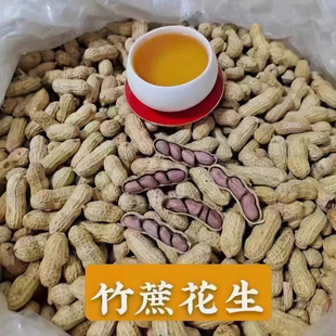 竹蔗花生水煮原味花生不上火零食韶关乐昌特产
