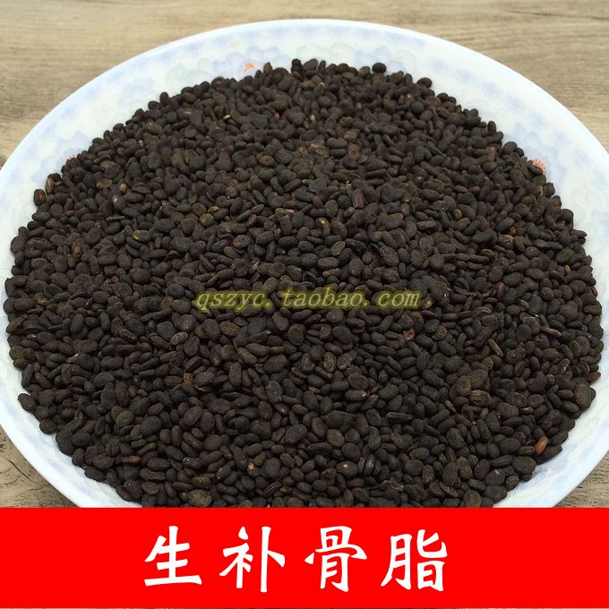 箐山 中药材盐补骨脂辅股指黑故子/破故纸/可磨粉饱满杂质少250克