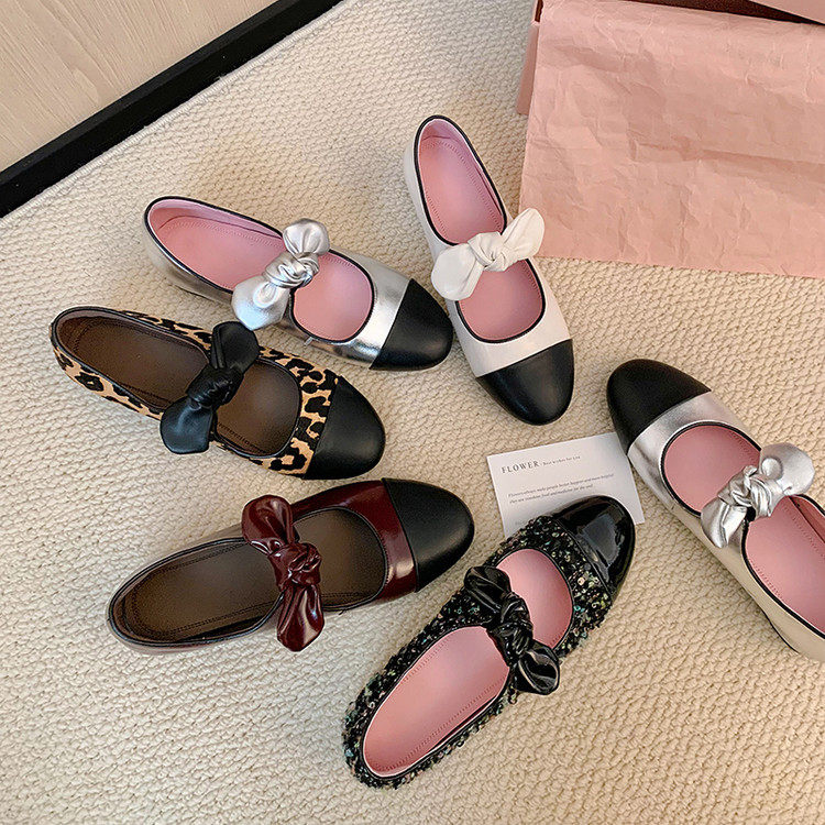 小香风平底内增高单鞋女2025春秋新款法式气质蝴蝶结白色玛丽珍鞋,运动/瑜伽/健身/球迷用品,广场舞鞋,淘宝优惠券,粉丝福利购,淘宝优惠卷