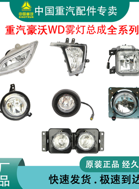 重汽原厂豪沃A7T7HTH7TX7NXTS7MATET5GT6G/LED前照WD雾灯总成
