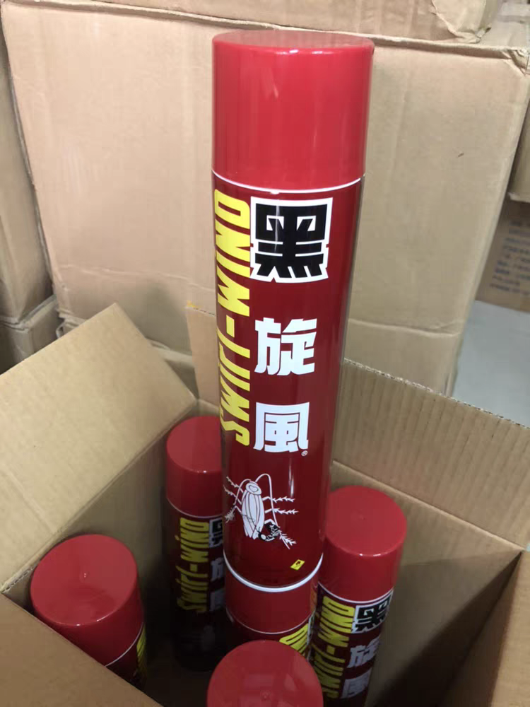 一箱12瓶黑旋风杀虫剂600ml杀灭蚊蝇蟑螂气味清香确保家庭清洁卫