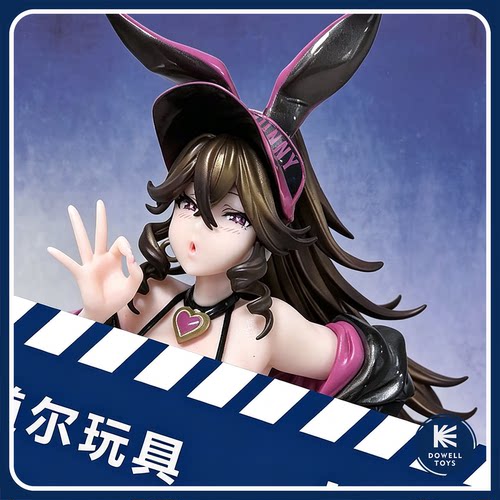 【美少女】CR厂芹香泳装兔女郎手办全涂装美少女动漫模型周边摆件