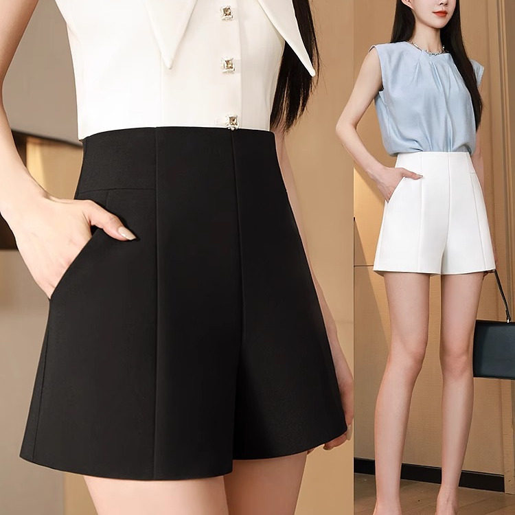 短裤女夏薄款2025新款大码胖MM外穿高腰a字阔腿显瘦休闲宽松热裤,女装/女士精品,大码裤装,淘宝优惠券,粉丝福利购,淘宝优惠卷