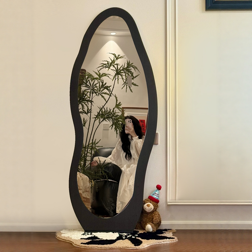 镜子全身镜家用落地镜异形镜子