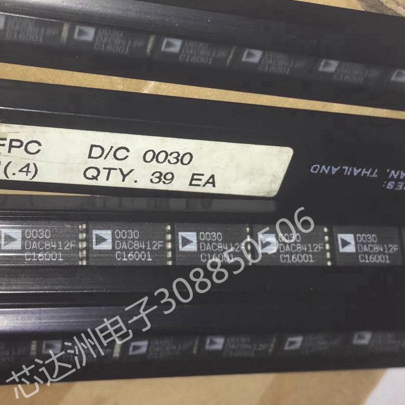 全新原装DAC8412F DAC8412FPCZ PLCC28封装 AD厂家