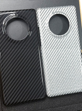 M80pm新款Mate70pro适用mate60pro华为50p凯夫拉手机壳M40pro+碳纤维保护套轻薄防摔全包车载磁吸高级感散热