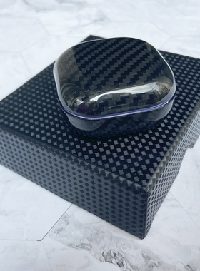 适用Buds3pro三星GalaxyBudsPro2碳纤维耳机壳budslive硬壳超薄防摔保护套