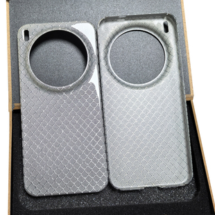 适用Vivo新款X300pro银白色x200ultra凯夫拉手机壳X200promini碳纤维轻薄防摔商务保护套磁吸车载高级感全包