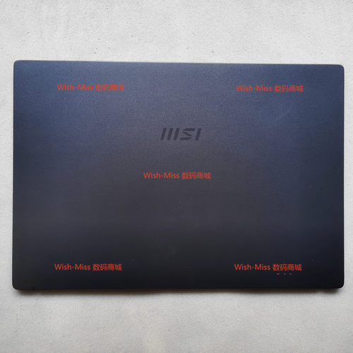 适用 MSI微星Modern 14 MS-14D1 MS-14D2 M14 外壳A壳 金属深蓝