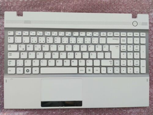 适用三星NP300V5A 305V5A 300V5A 键盘带C壳 白色壳灰色框