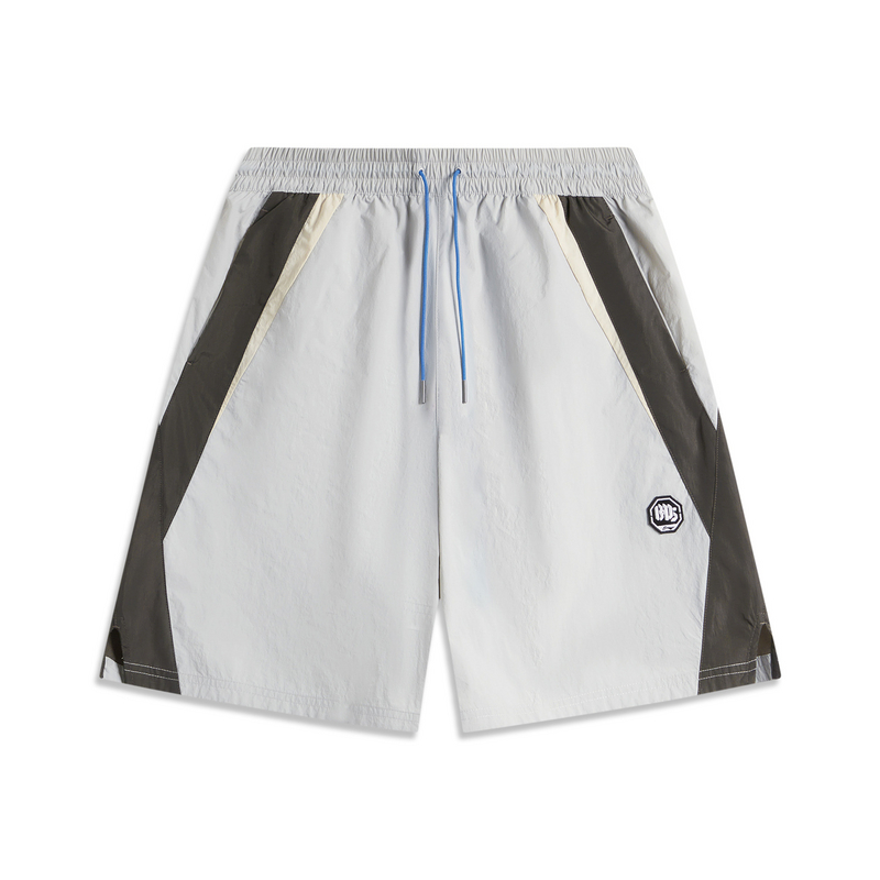 李宁运动裤夏季男篮球系列时尚舒适透气百搭运动短裤AKSU445-B品