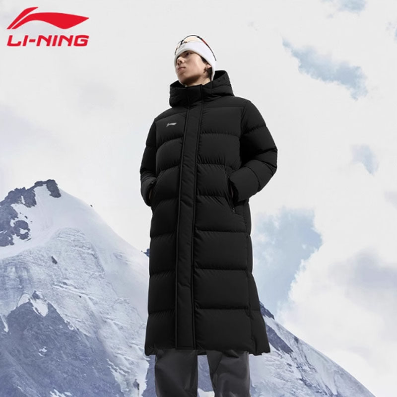 李宁长款羽绒服男女款2025冬季新款保暖体育运动羽绒外套AYMV347,运动服/休闲服装,运动羽绒服,淘宝优惠券,粉丝福利购,淘宝优惠卷