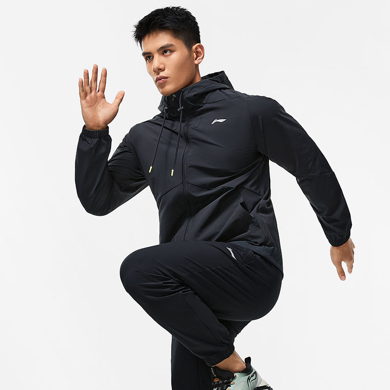 LI-NING/李宁男子健身系列时尚潮流休闲百搭运动风衣AFDT411-1,运动服/休闲服装,运动风衣,淘宝优惠券,粉丝福利购,淘宝优惠卷