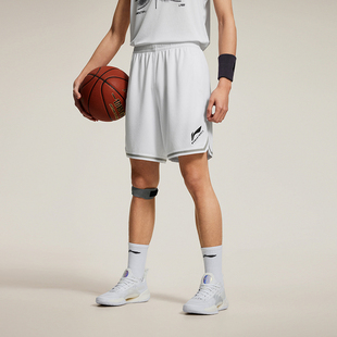 背心AATU011 B品 速干常规型短裤 李宁CBA篮球系列男子比赛套装