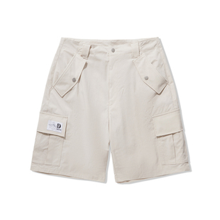 AKSU219 运动裤 B品 夏潮流时尚 中国李宁男子滑板系列宽松休闲短裤