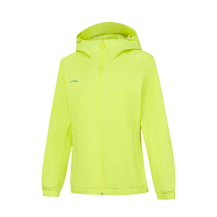 李宁团购系列女款外套防风运动休闲外套薄款风衣时尚AFDU626-5