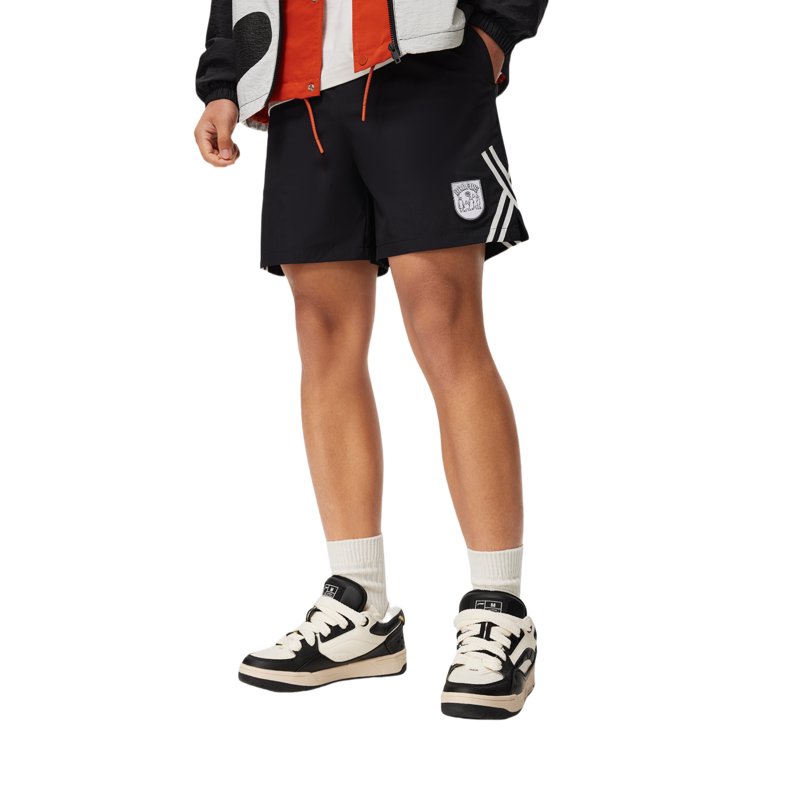 李宁正品反伍系列男子时尚舒适速干休闲运动短裤AKSU447