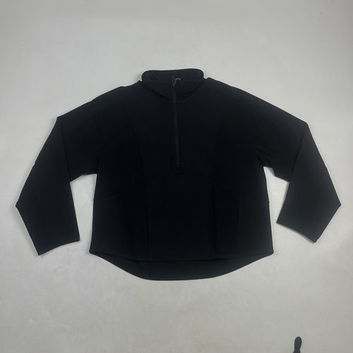 LI-NING/李宁女子健身系列宽松休闲百搭时尚套头卫衣AWDU358-B品