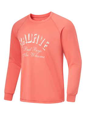 李宁篮球男子长袖T恤秋圆领宽松休闲上衣运动服ATLT107-B品