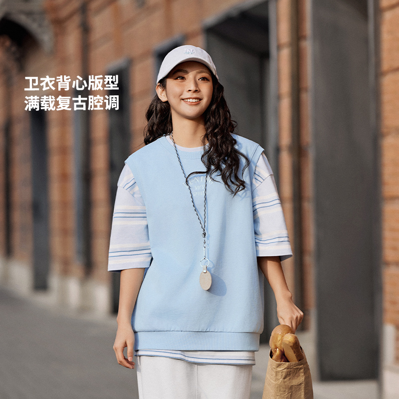 李宁男女同款运动生活系列吊带背心时尚舒适百搭AVSU493