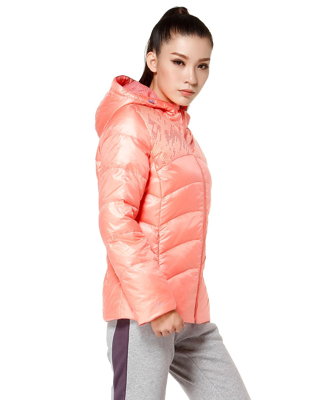 Blouson de sport femme LINING AYMH026-1 - Ref 505535 Image 3