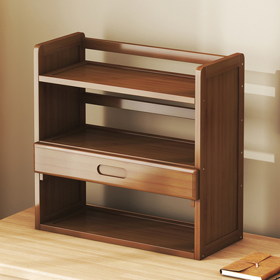 桌面书架学习收纳架小书柜置物架