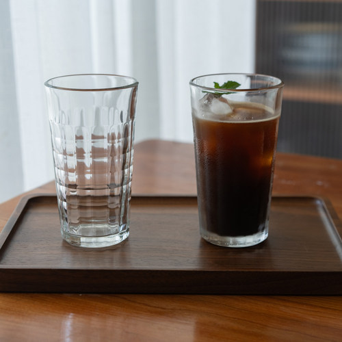 利比复古条纹耐高温玻璃杯