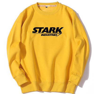 电影 史塔克工业钢铁侠Stark Industries 秋冬装圆领卫衣男女衣服