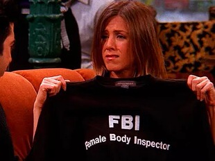 美剧周边 老友记 六人行同款 短袖t恤搞怪恶搞男女士宽松纯棉衣服