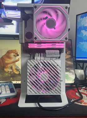 【XTIA整机】Xproto-L 案例7800X3D 4080定制ITX开放式 便携整机