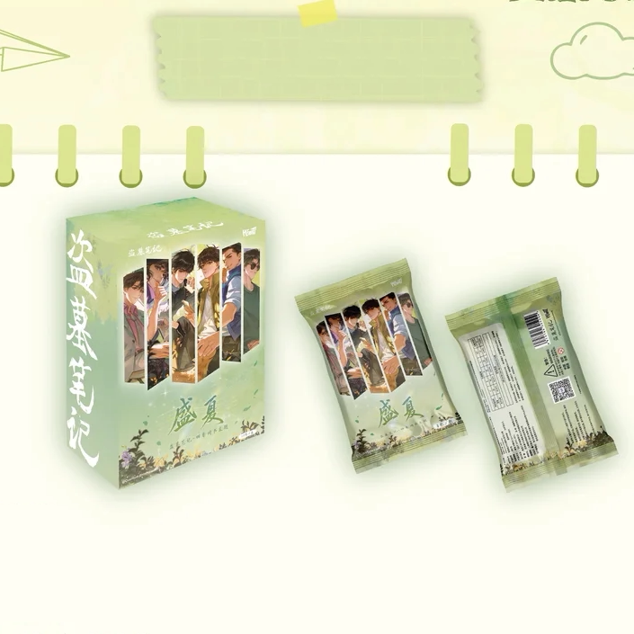 歪瓜出品 HITCARD 盗墓笔记 四季同书系列 盛夏主题 收藏卡牌盲盒