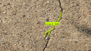 裂缝检测实例分割yolo格式数据集4000+张