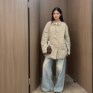YP2025秋冬新款舒适保暖时尚休闲炒盐棉服3205