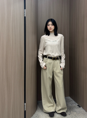 YOUWEI2025冬季新品打底基础印花长袖T 5409