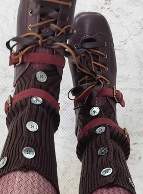 AnOther Project  2025新Calliope系带针织袜筒芭蕾舞鞋31206