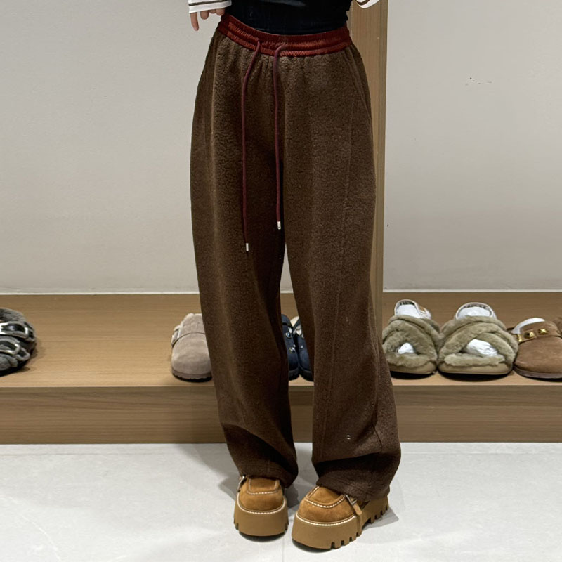 【现货】FIZZFLY | 26春季设计师新款羊毛抽绳时尚百搭卫裤