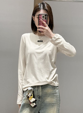 【现货】FIZZFLY | 26春季设计师品牌新款纯色面膜打底T恤