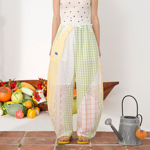 UPi夏季 CHEERi 新款 农场 T恤女 丰收印花宽松田园风长袖 现货