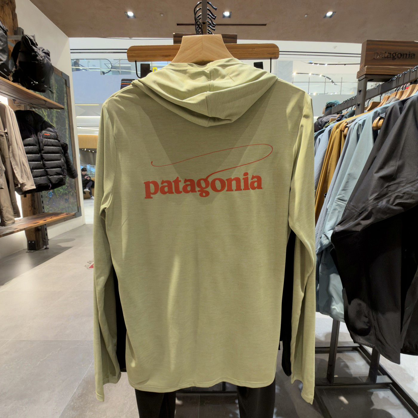 正品26年巴塔哥尼亚PATAGONIA Cool Daily C1长袖T恤连帽男款速干