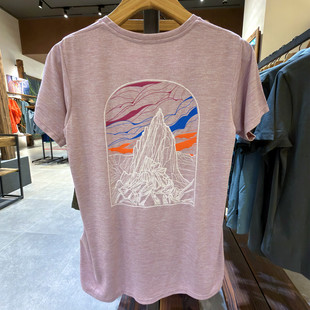 正品26年新巴塔哥尼亚patagonia Cool Daily C1速干短袖T恤透气女